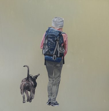 Broadway IX, 60 x 60, oil on canvas