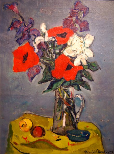 Still Life, oil on canvas, 24 x 18, 1946