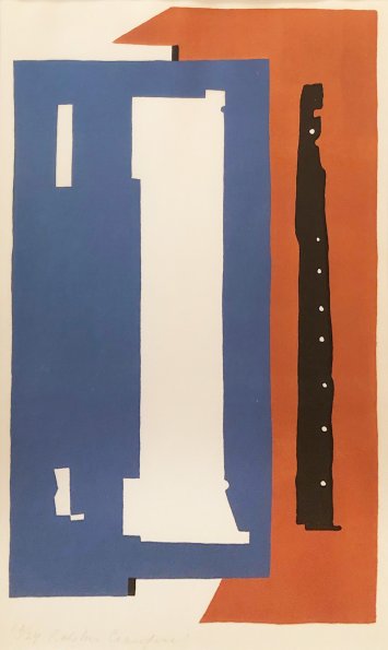 Untitled #12/24, Lithograph, 18 x 11