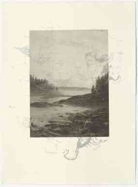 Vinalhaven, 15" x 11", screenprint under photogravure