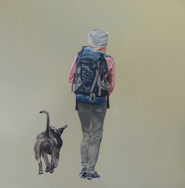 Broadway IX, 60 x 60, oil on canvas