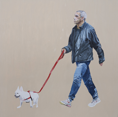 Soho XXXIII, 60 x 60, oil on canvas